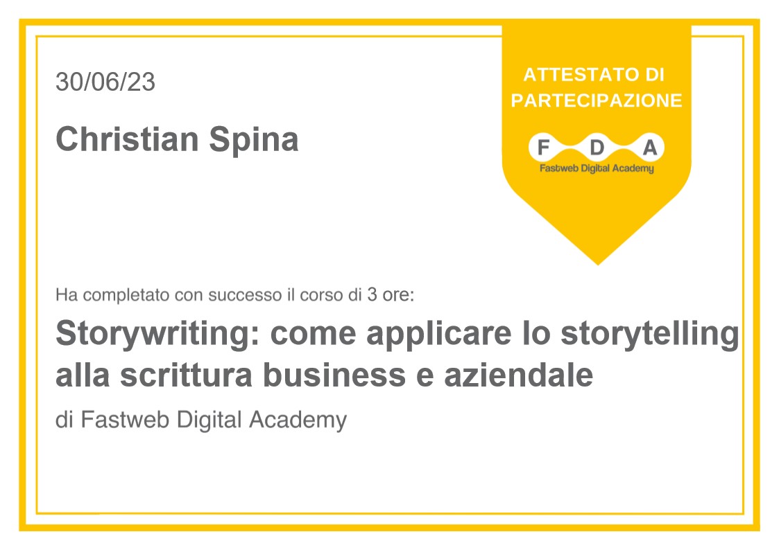 Storywriting - Come applicare lo storytelling alla scrittura business e aziendale